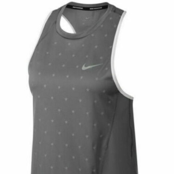 NWT Nike Women's Dri-FIT Racer Running Tank Top - Picture 1 of 5